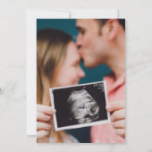 Sweet Watermelon Virtual Baby Shower Foto Einladung (Rückseite)