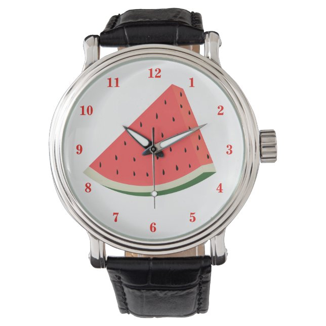 Sweet Watermelon Watch Armbanduhr (Vorderseite)