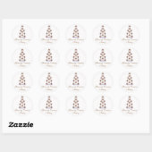 Sweet Wedding Cake Bakery Stickers (Blatt)