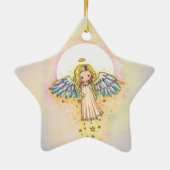 Sweet Whimsical Angel Weihnachtsschmuck (Hinten)