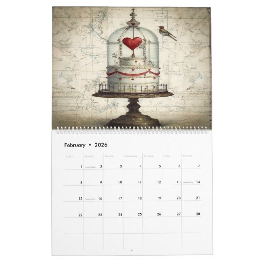 Sweet & Whimsical Patisserie Kalender 2026 (Feb 2026)