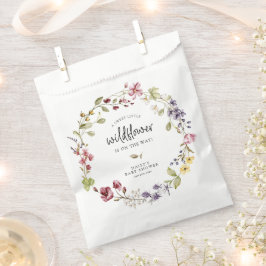 Sweet Wildblume Wreath Baby Dusche Geschenktütchen