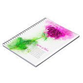 Sweet William Notizblock (Linke Seite)