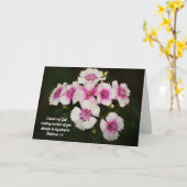 Sweet Williams and Scripture Thinking Your Card Karte (Gelbe Blume)