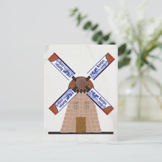 Sweet Windmill Postkarte (Stehend Vorderseite)