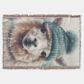 Sweet Winter Alpaca, Brauch Decke (Vorderseite)