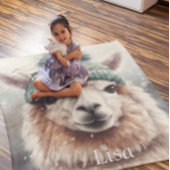 Sweet Winter Alpaca, Brauch Fleecedecke