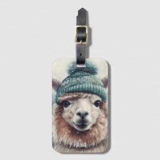 Sweet Winter Alpaca, Brauch Gepäckanhänger