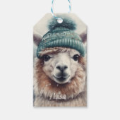 Sweet Winter Alpaca, Brauch Geschenkanhänger (Vorderseite)