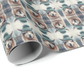 Sweet Winter Alpaca, Brauch Geschenkpapier (Rolleneckpunkt)