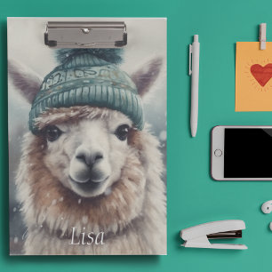 Sweet Winter Alpaca, Brauch Klemmbrett