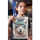 Sweet Winter Alpaca, Brauch Klemmbrett