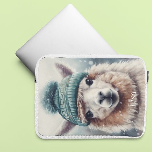 Sweet Winter Alpaca, Brauch Laptopschutzhülle