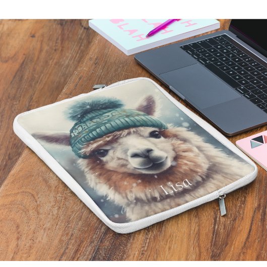 Sweet Winter Alpaca, Brauch Laptopschutzhülle