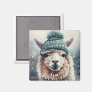Sweet Winter Alpaca, Brauch Magnet