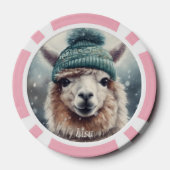 Sweet Winter Alpaca, Brauch Pokerchips (Rückseite)