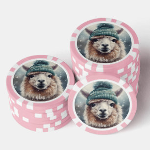 Sweet Winter Alpaca, Brauch Pokerchips