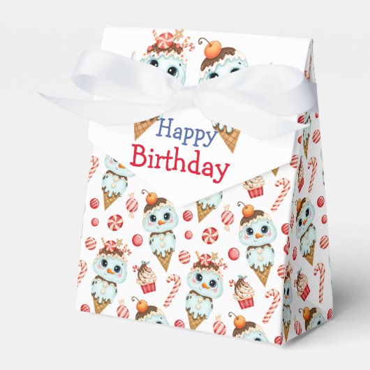 Sweet Winter Birthday Fevor Box Geschenkschachtel (Vorderseite)