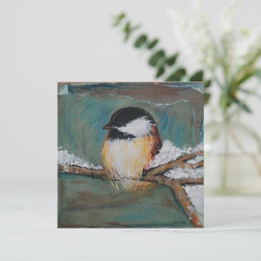 Sweet Winter Chickadee (Stehend Vorderseite)
