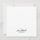 Sweet Winter Chickadee (Rückseite)