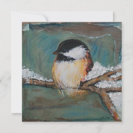 Sweet Winter Chickadee (Vorderseite)
