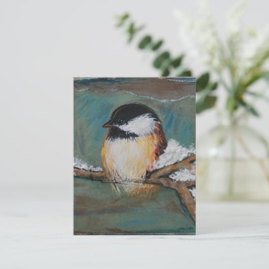 Sweet Winter Chickadee (Stehend Vorderseite)
