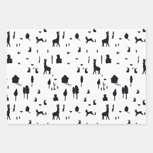 Sweet winter geschenkpapier set (Vorderseite 2)