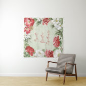 Sweet Winter Gruß Wandteppich (Beispiel)