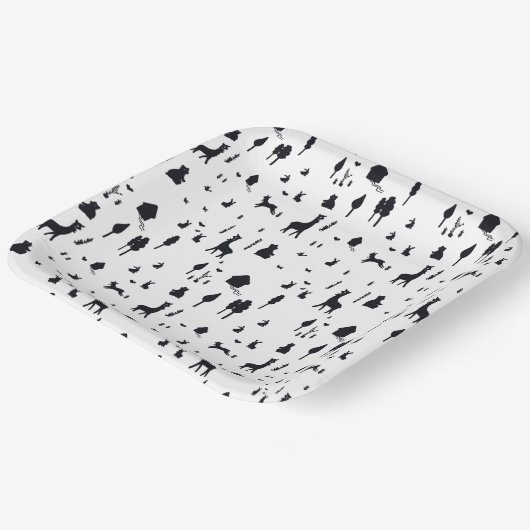 sweet winter pappteller (Gewinkelt)