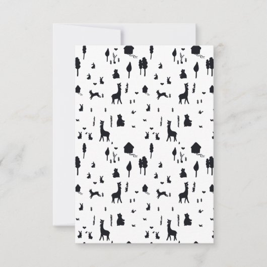 Sweet winter tarjeta invitación einladung (Vorderseite)