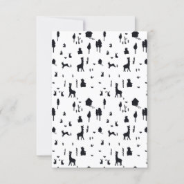 Sweet winter tarjeta invitación einladung