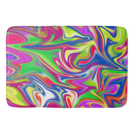 "Sweet Wirbel: The Bubblegum Marble Delight" Badematte