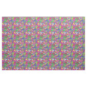 "Sweet Wirbel: The Bubblegum Marble Delight" Stoff (Fat Quarter (45,7 x 55,9 cm))
