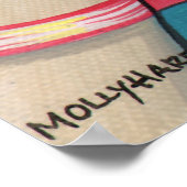 Sweet Witch Poster Print von Molly Harrison (Ecke)