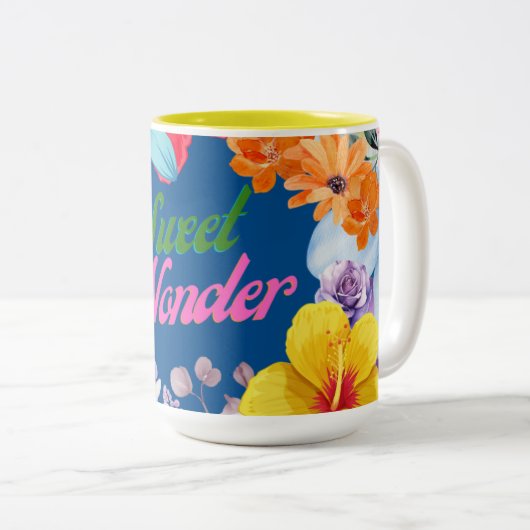 Sweet Wonder Zweifarbige Tasse (VorderseiteRechts)
