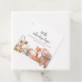 Sweet Woodland Animal Baby Dusche Geschenkanhänger (Beispiel)