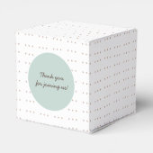 Sweet Woodland Fox Baby Fevor Box Geschenkschachtel (Rückseite)