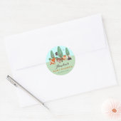 Sweet Woodland Friends Baby Shower Stickers (Umschlag)