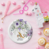 Sweet Woodland Greenerity Baby Shower Geburtstag Pappteller (Party)