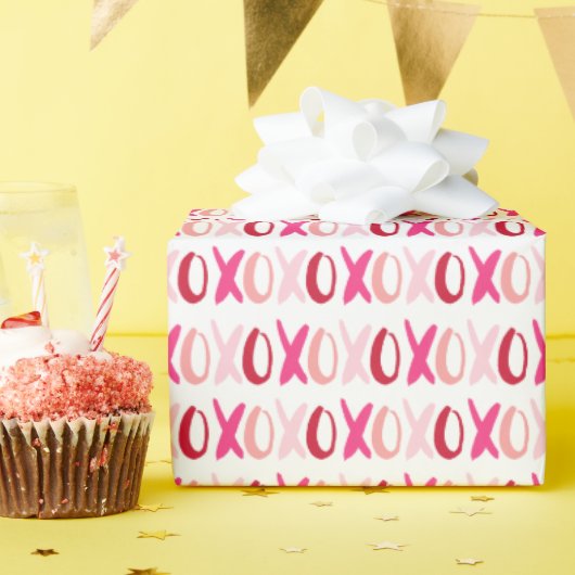 Sweet XOXO Muster Geschenkpapier (Geburtstagsparty)