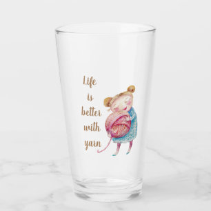 Sweet Yarn Lover Ale Glas