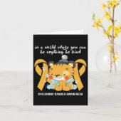 Sweet Yellow Band Monat Krebsbewusstsein Karte (Gelbe Blume)