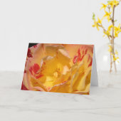 Sweet Yellow Rose Blume Gruß oder Mitteilungskarte (Gelbe Blume)