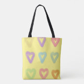 Sweet Yellow Soft Hübsch Pastel Weich Tasche (Rückseite)
