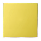 Sweet Yellow Solid Color Tile Fliese (Vorderseite)