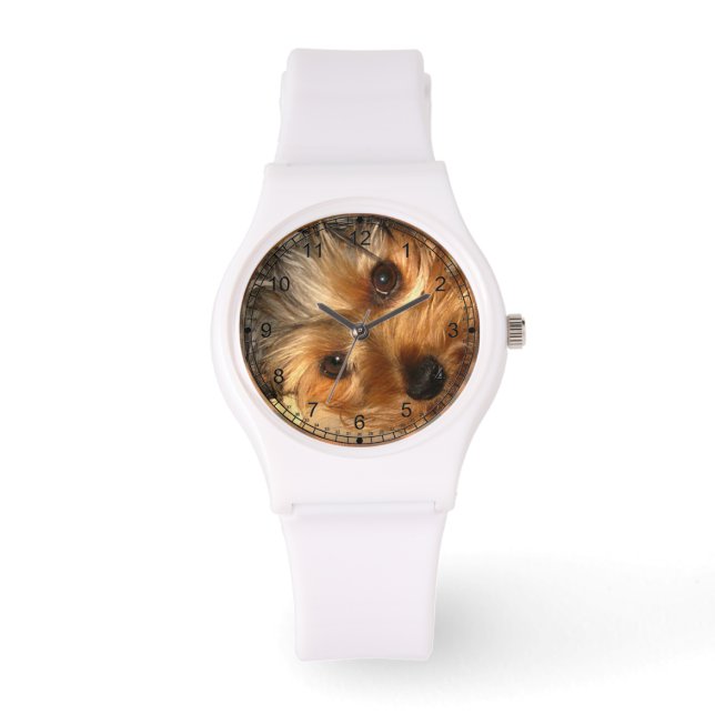 Sweet Yorkie Sport Armbanduhr (Vorderseite)