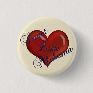 Sweet Zuhause Alabama Button