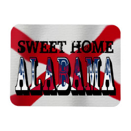 Sweet Zuhause Alabama Flexible Magnet