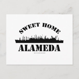 Sweet Zuhause Alameda! Postkarte