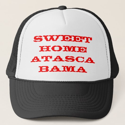 Sweet Zuhause Atascabama Trucker Hat Truckerkappe (Vorderseite)